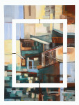 Cortona, COMPO-ART, Gerrit Hoogebeen, 80 x 60 cm